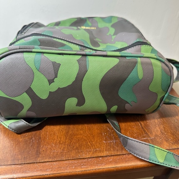 Simply Southern Green and Gray Camo Mini Backpack - Picture 5 of 8